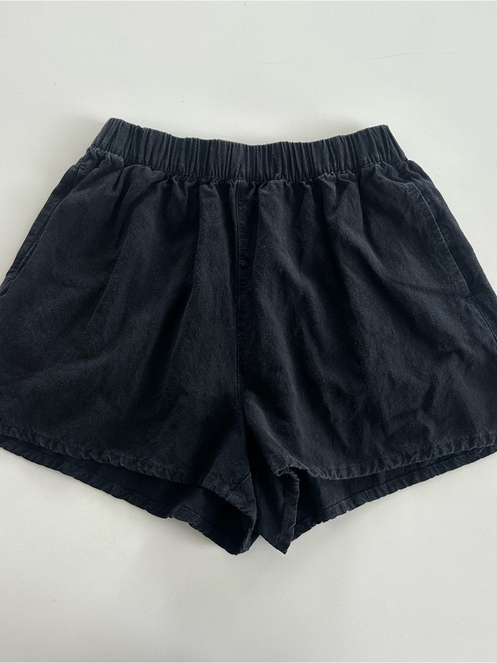 Rhythm Classics Black Linen Shorts